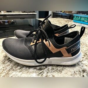 New Balance Black and Tan Athletic Shoes